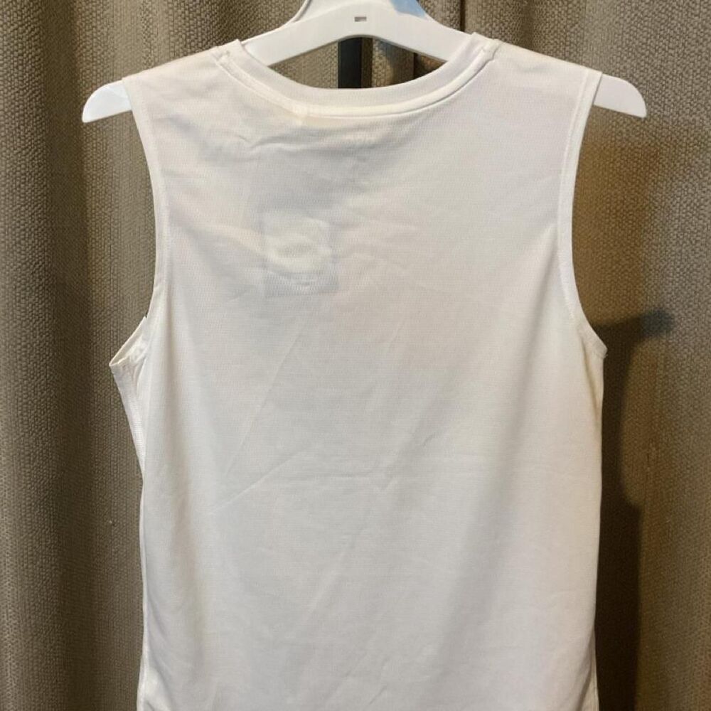 DSG Kids White Soccer Classic Procup Tank Top M - Picture 2 of 6